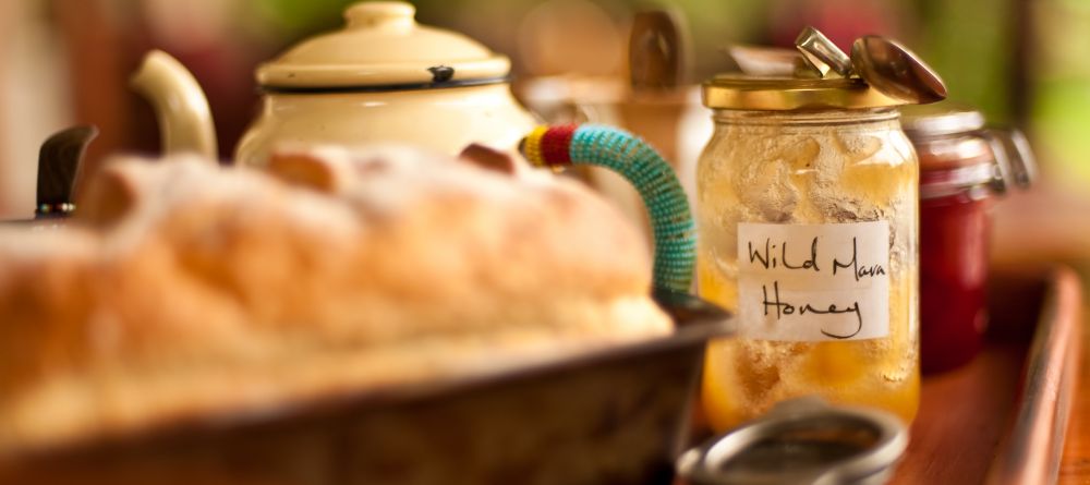 Food is local and fresh, such as just-baked bread and delectable Wild Mara Honey at Mara House, Masai Mara National Reserve, Kenya (photo by Simon Urwin) - Image 6