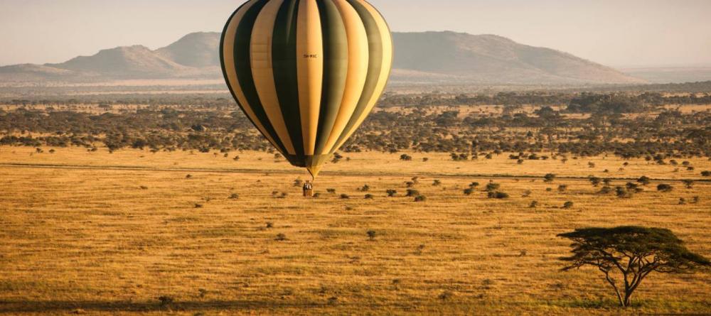 Lose yourself in the breath-taking splendor of the Serengeti plains from a hot air balloon at The Four Seasons Safari Lodge, Serengeti National Park, Tanzania - Image 16