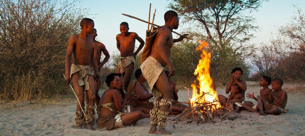 The San Bushmen at Grasslands Bushman Lodge, Central Kalahari Game Reserve, Botswana - Image 3