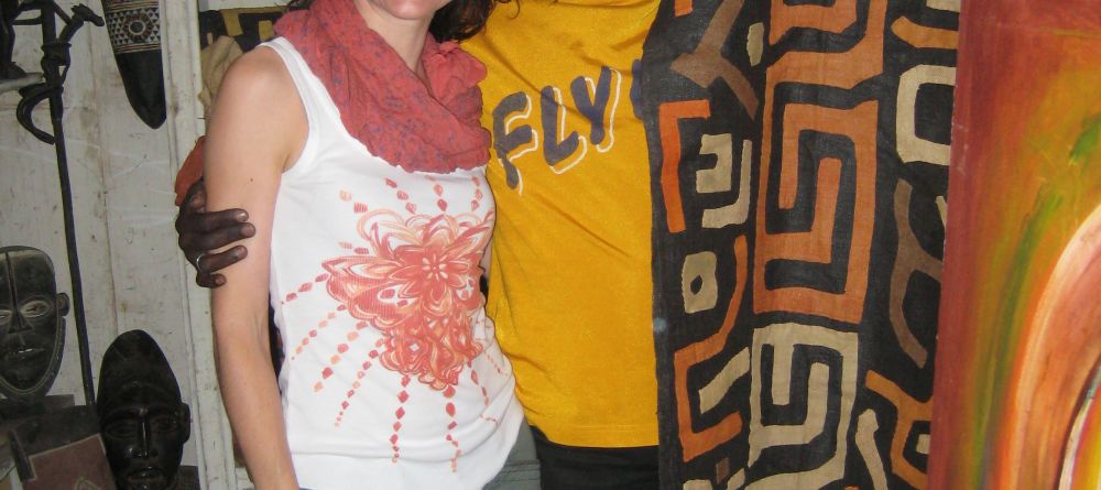 Mango Staff member Teresa enjoys great shopping near Mikhaels Hotel, Brazzaville, Republic of Congo (Mango Staff photo)  - Image 7