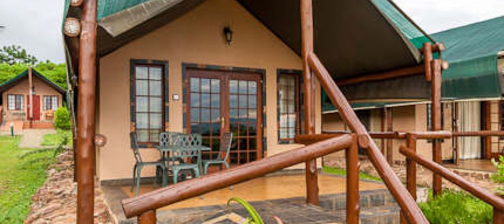 Zulu Nyala Heritage Safari Lodge guest room exterior - Image 1