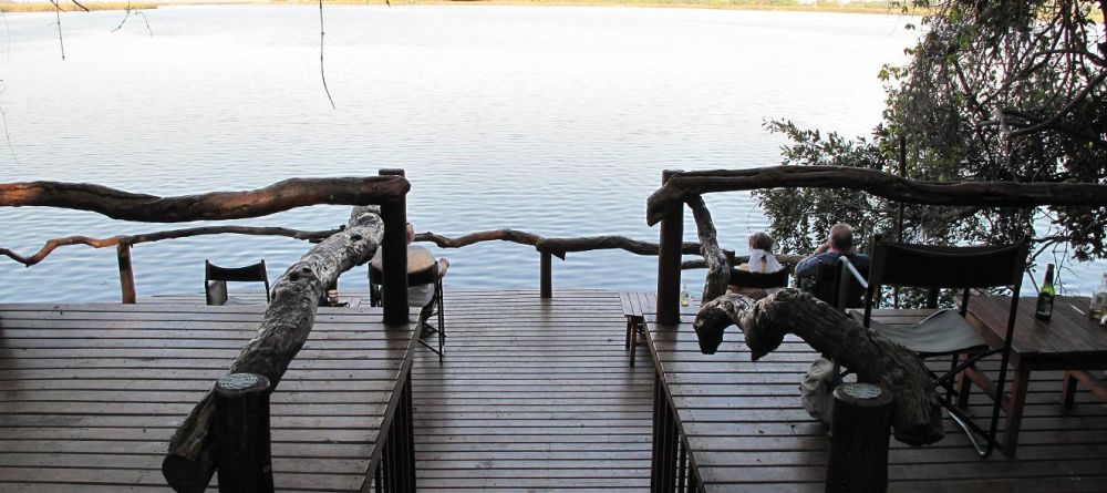 Camp deck at Guma Lagoon Camp, Okavango Delta, Botswana - Image 1