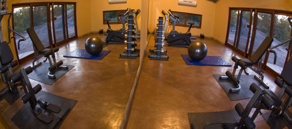 The gym and fitness center at Elephant Plains Game Lodge, Sabi Sands Game Reserve, South Africa - Image 2