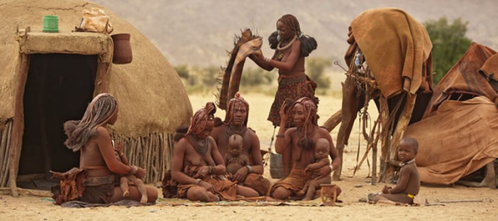 Himba women kids - Image 3