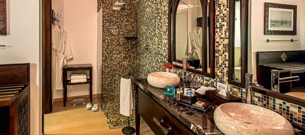 Elegant, modern bathrooms at Hideaway of Nungwi Resort & Spa, Zanzibar, Tanzania - Image 3