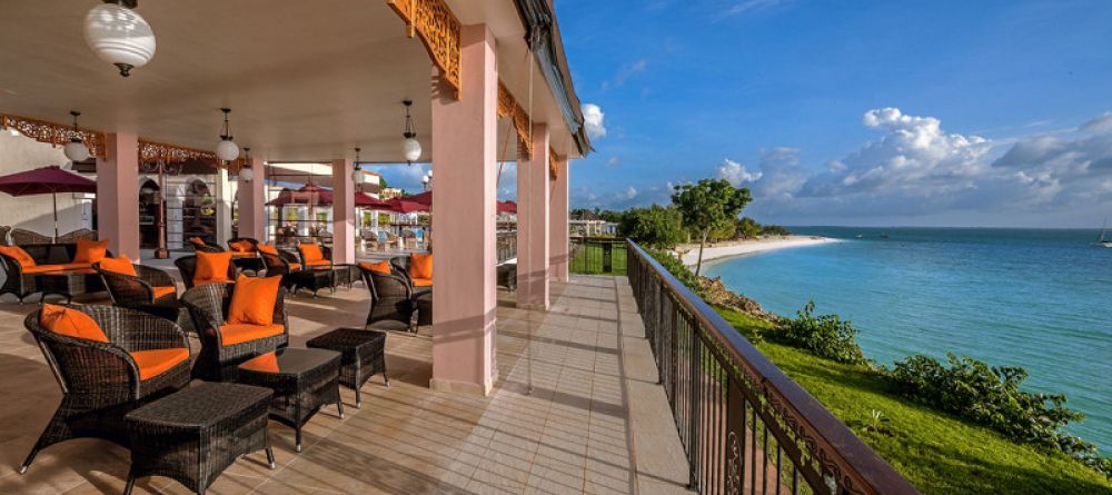 Enjoy the stunning ocean vistas from the outdoor lounge at Hideaway of Nungwi Resort & Spa, Zanzibar, Tanzania - Image 5