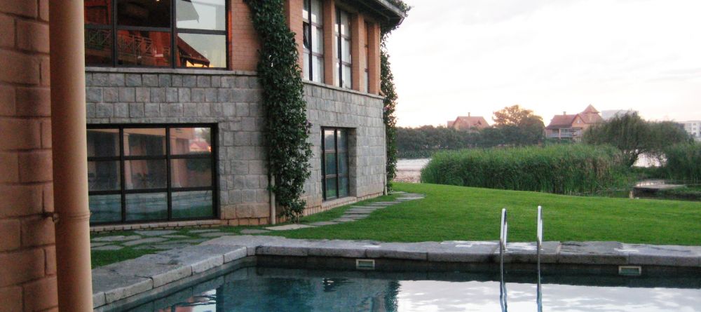 The exterior and pool at Tamboho Hotel, Antananarivo, Madagascar (Mango Staff photo) - Image 4