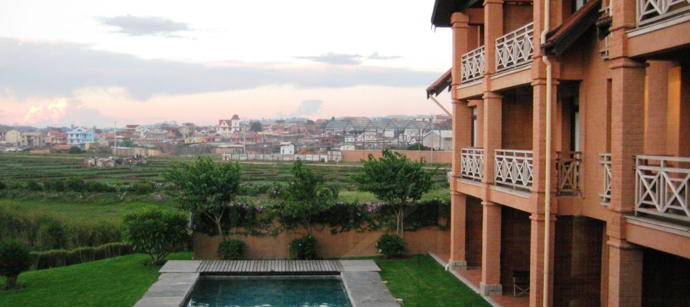The pool, exterior and a wonderful view of the city at Tamboho Hotel, Antananarivo, Madagascar (Mango Staff photo) - Image 5
