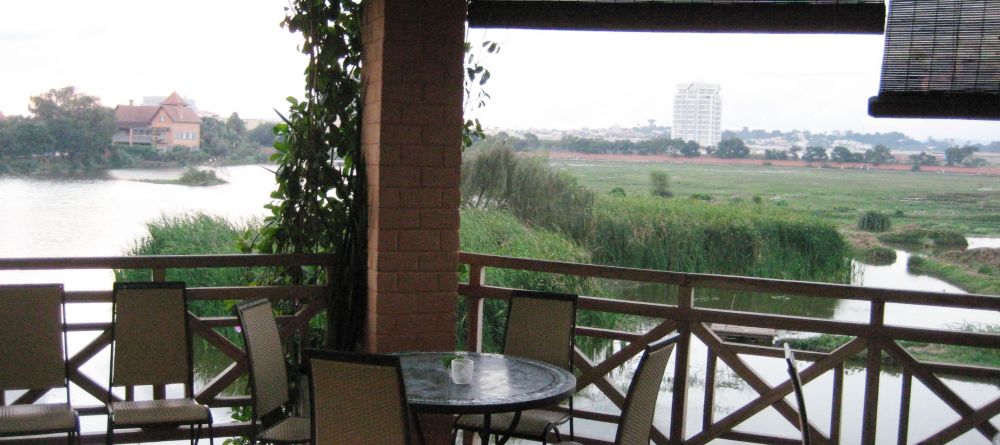 The veranda at Tamboho Hotel, Antananarivo, Madagascar (Mango Staff photo) - Image 3