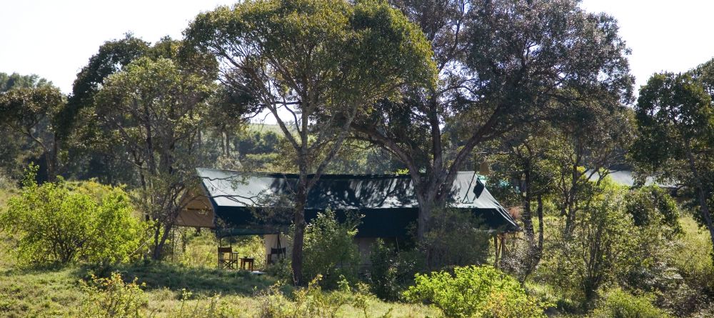 A guest tent in its beautiful setting at Offbeat Mara Camp, Masai Mara National Reserve, Kenya - Image 7