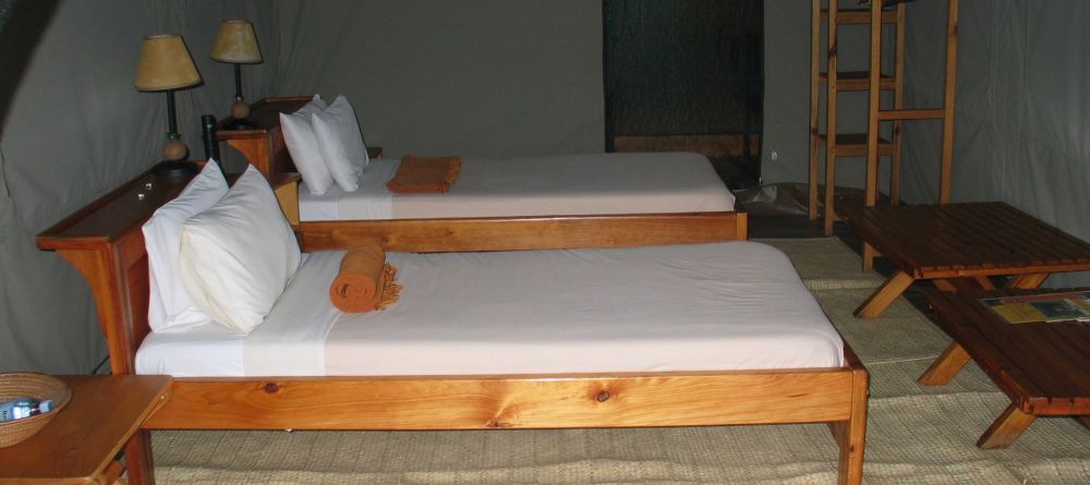 Tent interior at Ngamba Island Tented Camp, Ngamba Island, Uganda - Image 1