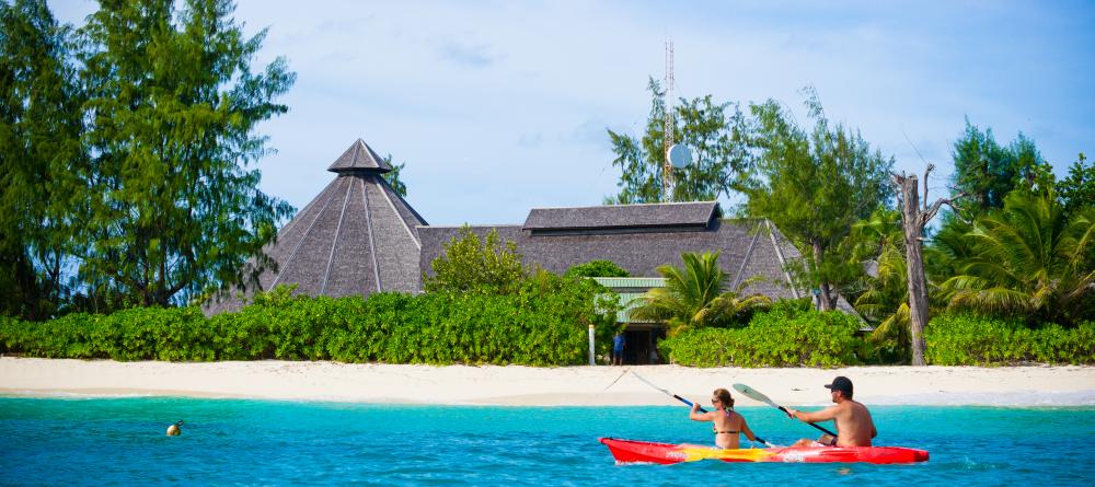 Kayaking on the beautiful waters at Denis Island Lodge, Denis Island, Seychelles - Image 9