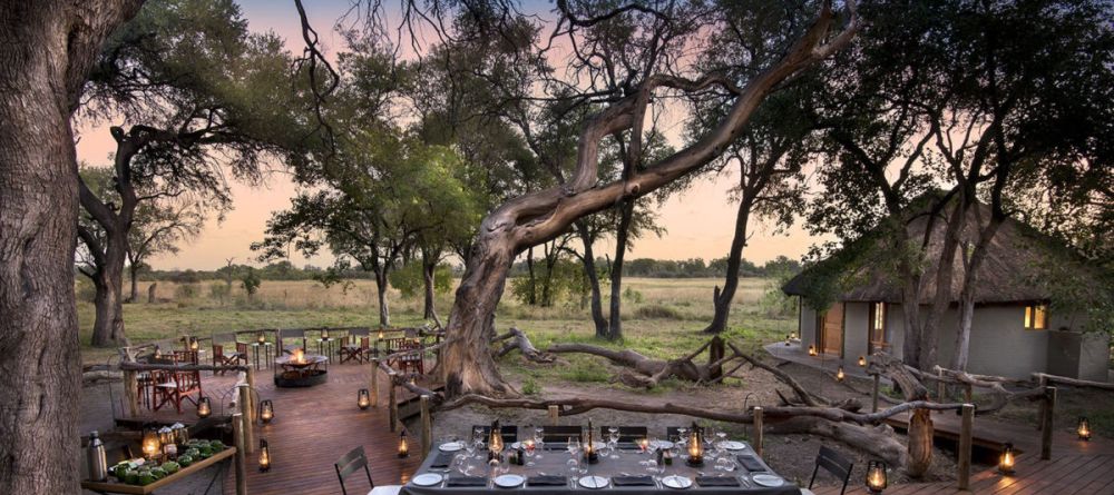 Khwai Bush Camp Dining Patio - Image 1
