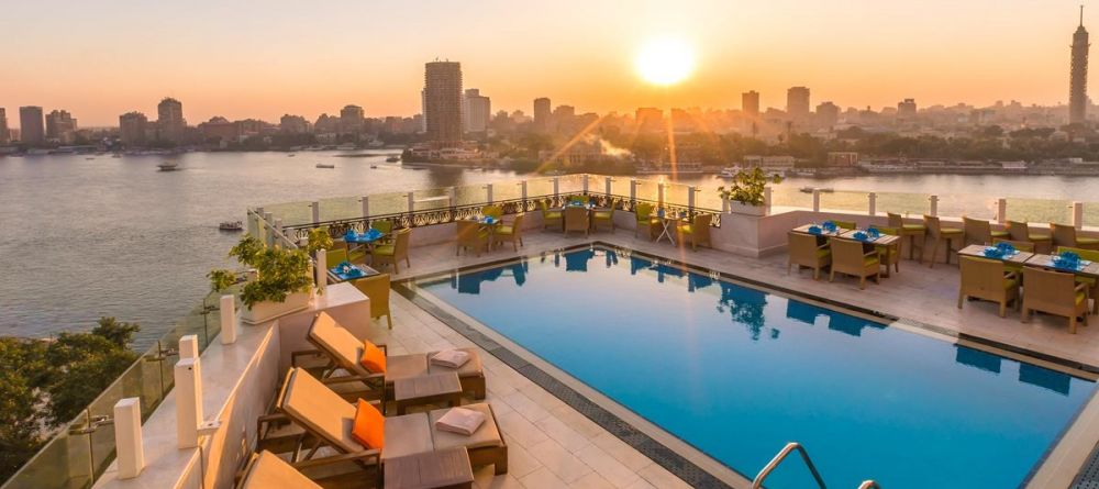 Kempinski Nile Hotel - pool & city view - Image 4