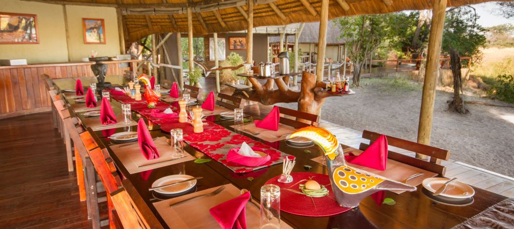 Dining Area at Lagoon Camp, Linyati Wetlands, Botswana - Image 10