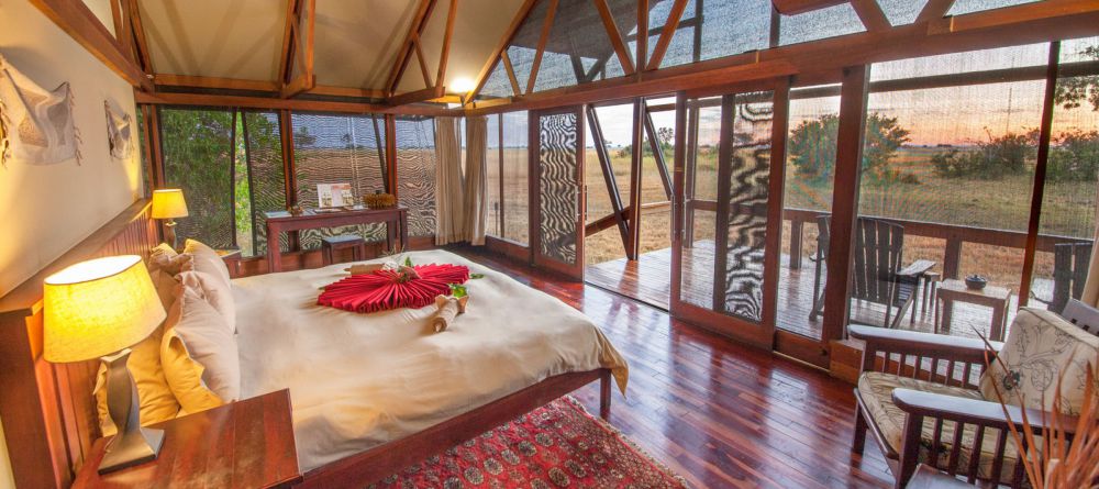 View from room at Lebala Camp, Linyati Wetlands, Botswana - Image 9