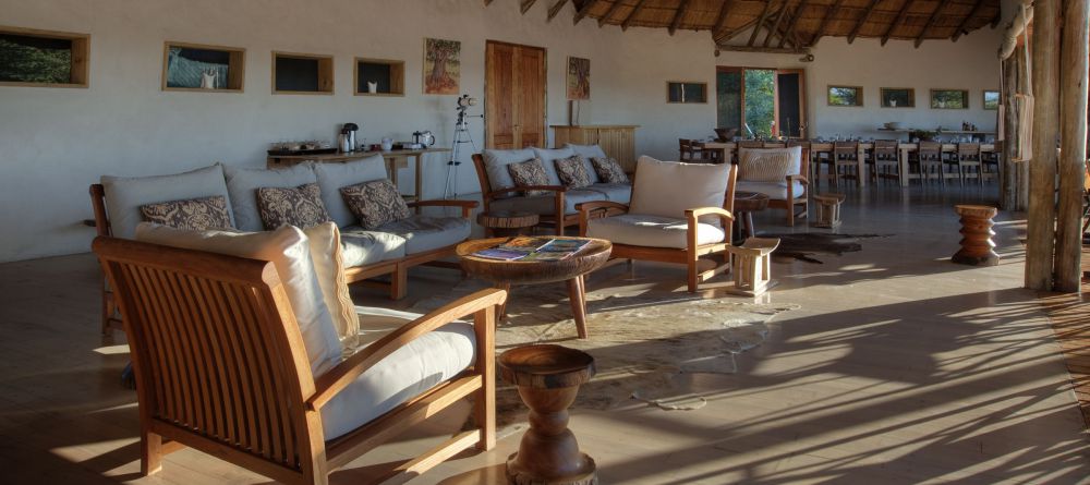 Lounge at Nxai Pan Camp, Nxai Pan National Park, Botswana - Image 5