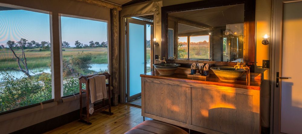 Bedroom view, Little Vumbura, Okavango Delta, Botswana © Dana Allen - Image 3