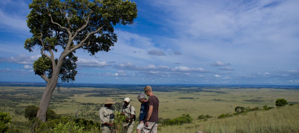 Learning about the local terrain at Kleins Camp, Serengeti National Park, Tanzania Â© AndBeyond - Image 7