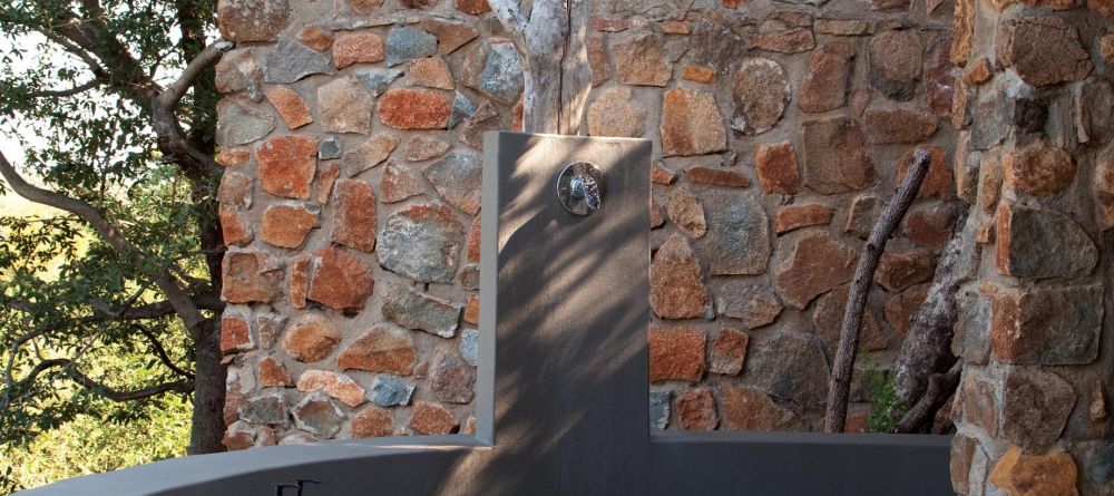 A wonderful outdoor shower at Leopard Hills Safari Lodge, Sabi Sands Game Reserve, South Africa - Image 6