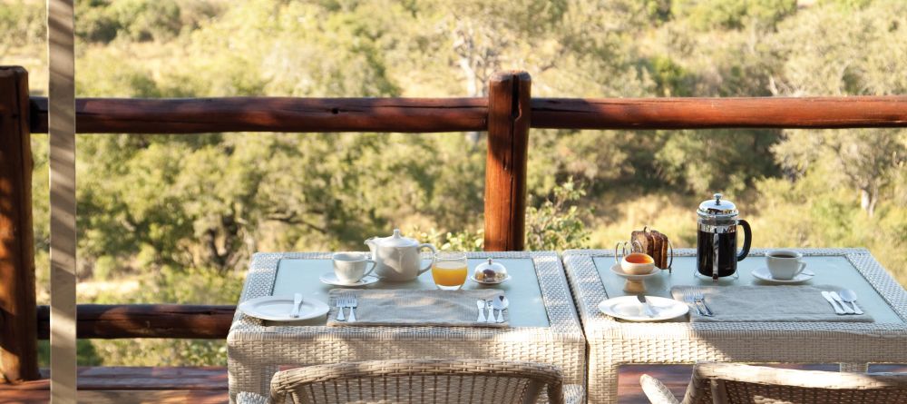 Outdoor dining at Leopard Hills Safari Lodge, Sabi Sands Game Reserve, South Africa - Image 9