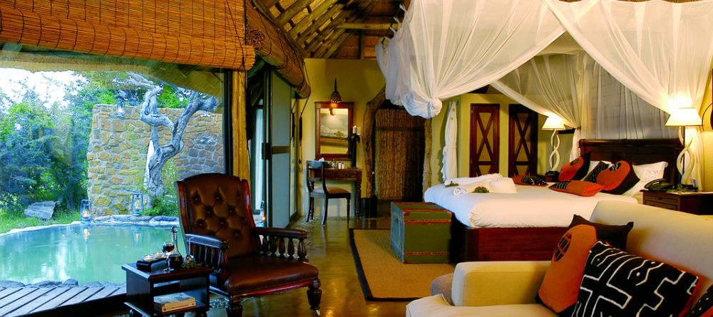 A guest suite at Leopard Hills Safari Lodge, Sabi Sands Game Reserve, South Africa - Image 3