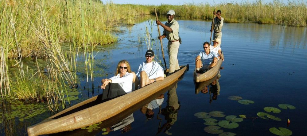 Boating at Little Vumbura, Okavango Delta, Botswana © Michael Poliza - Image 10