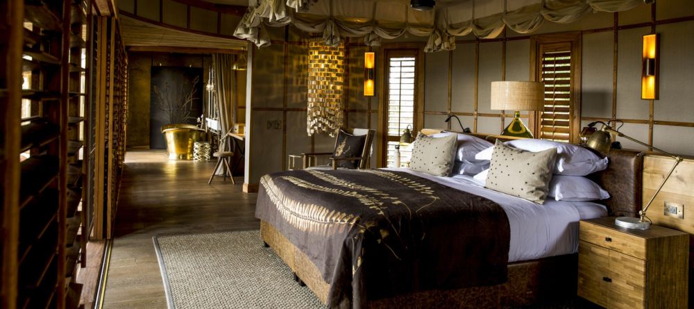 Bedroom with sitting room at Little Mombo, Moremi Camp Reserve, Botswana (Dana Allen) - Image 4