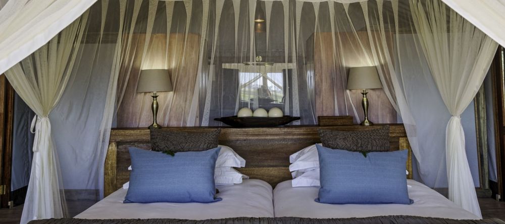 Bedroom at Tubu Tree Camp, Okavango Delta, Botswana (Dana Allen) - Image 11