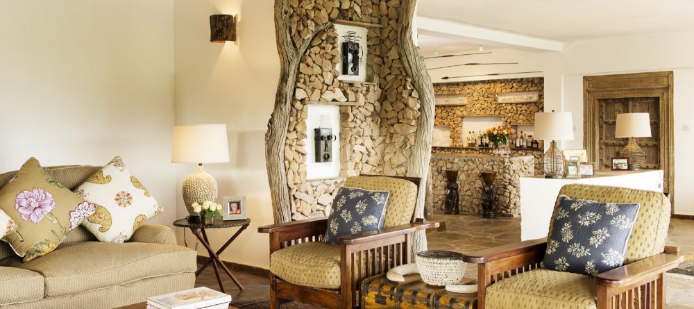 Lounge at Baileys Banda, Beho Beho, Selous National Park, Tanzania - Image 4