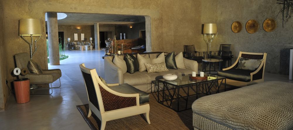 Lounge- Sabi Sabi Earth Lodge, Sabi Sands Game Reserve, South Africa - Image 14