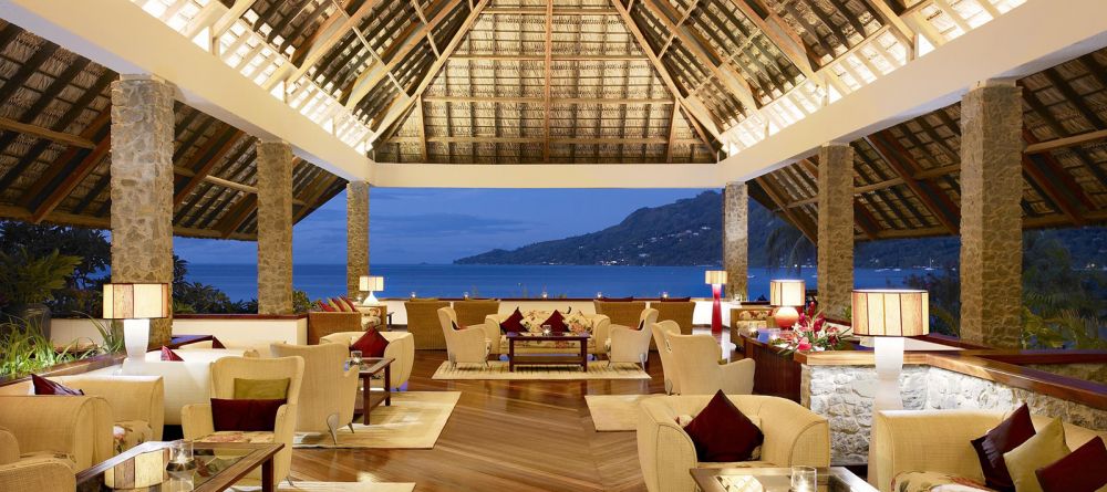 Open-air lounge at Le Meridien Fishermans Cove, Mahe, Seychelles - Image 1