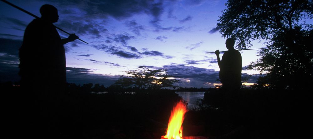 Maasai askaris at Selous Impala Camp, Selous National Park, Tanzania - Image 9
