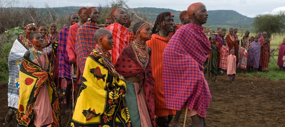 Maasai dancing in Loliondo at Buffalo Luxury Camp, Serengeti Loliondo, Tanzania - Image 5