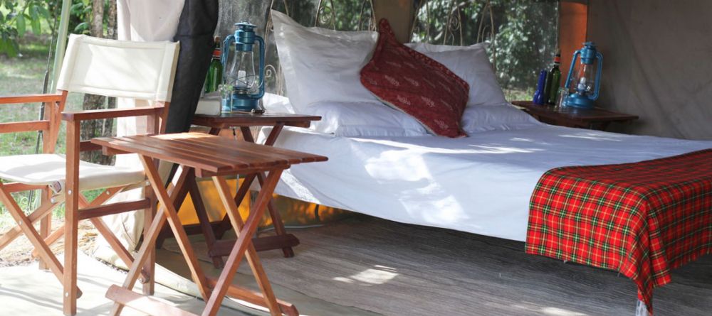 Serian Nkorombo Camp - guest tent interior - Image 4