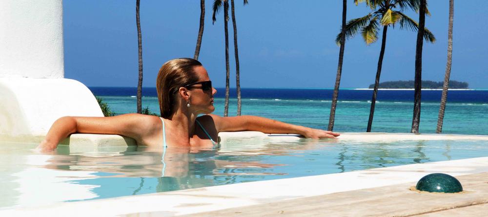 Private plunge pool at Matemwe Retreat, Zanzibar, Tanzania - Image 3