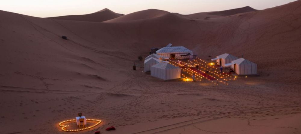 Merzouga Luxury Camp  at dusk - Image 3
