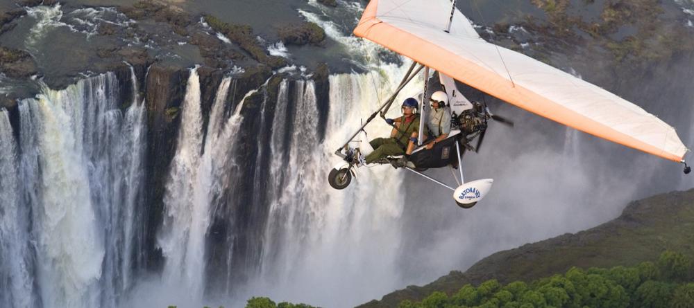 Microlight over Victoria Falls- Toka Leya Club, Livingstone, Zambia Â© Dana Allen - Image 10