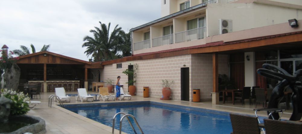 The pool and exterior at Mikhaels Hotel, Brazzaville, Republic of Congo (Mango Staff photo)  - Image 8