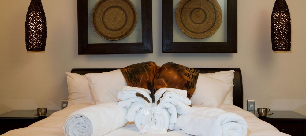 The stylish and modern guest rooms at Namutoni Rest Camp, Etosha National Park, Namibia - Image 6