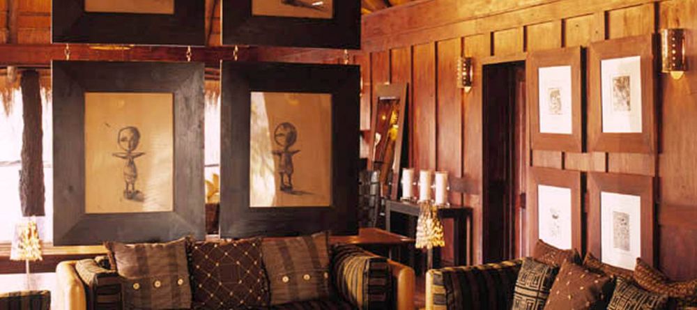 Lounge at Nxabega Okavango Safari Camp, Okavango Delta, Botswana - Image 1