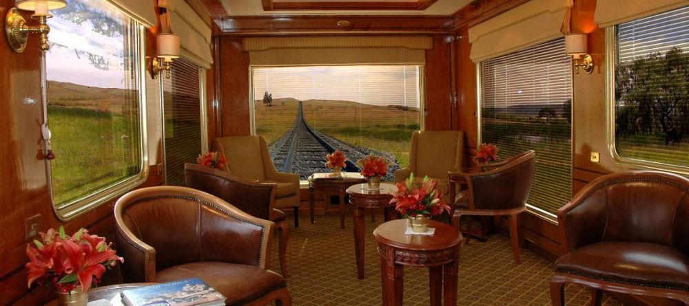 The observation car on The Blue Train, Pretoria, South Africa - Image 4