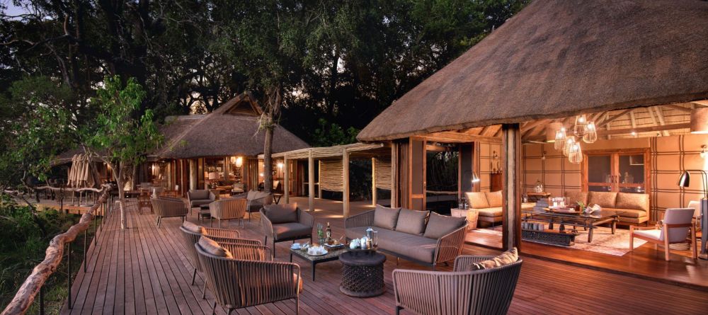 Deck at Nxabega Okavango Safari Camp, Okavango Delta, Botswana - Image 5