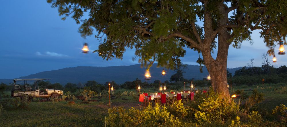 Outdoor dining at Beho Beho, Selous National Park, Tanzania - Image 14