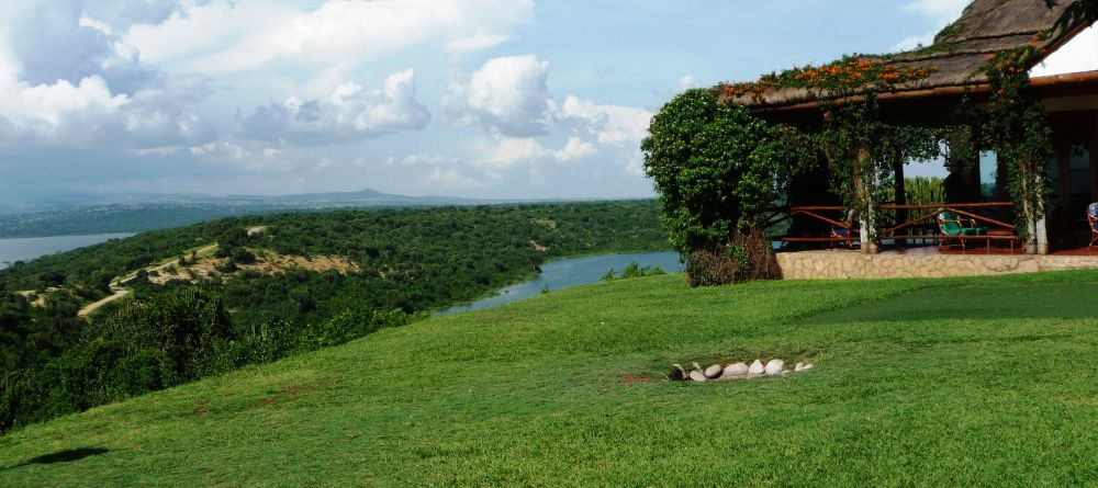 Lawns with sweeping views at Mweya Safari Lodge, Queen Elizabeth National Park, Uganda (Mango Staff photo) - Image 19
