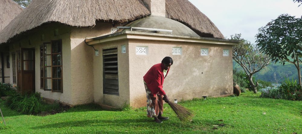 The friendly staff caring for the grounds at Ndali Lodge, Kibale Forest National Park, Uganda (Mango Staff photo) - Image 20