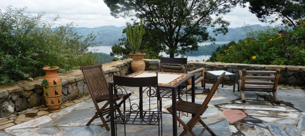 Outdoor dining at Virunga Lodge, Volcanoes National Park, Uganda (Mango Staff photo) - Image 13