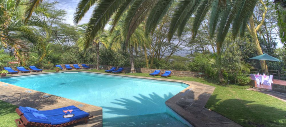 Sarova Lion Hill Game Lodge - cool of in the pool - Image 2