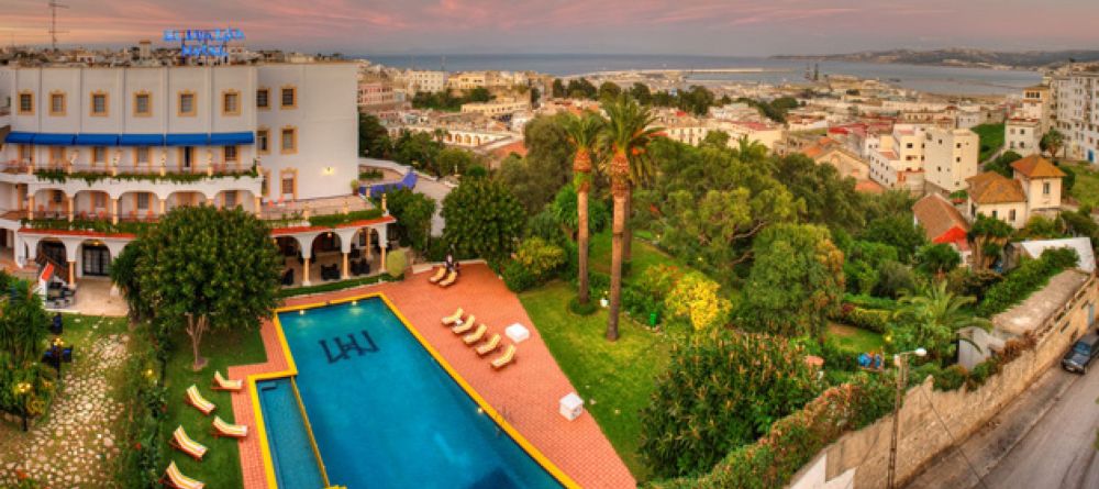 El Minzah Hotel aerial view - Image 2