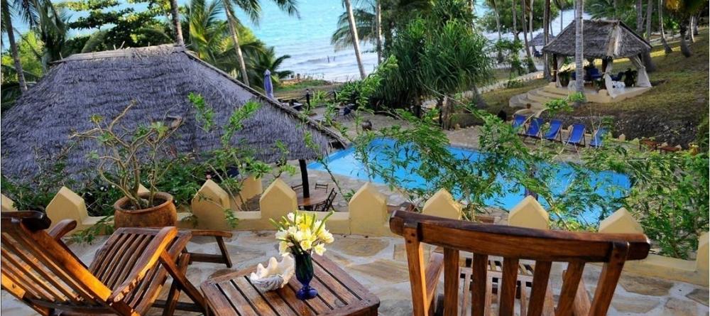 Take in the magnificent view of the ocean and swaying palm trees at Kinasi Lodge, Mafia Island, Tanzania - Image 16